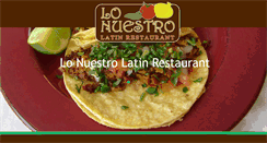 Desktop Screenshot of lonuestrolatinrestaurant.com